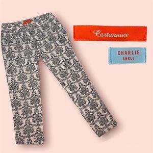 ANTHRO Cartonnier Charlie Ankle Brocade Pants